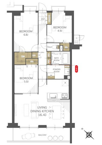 間取り：312001223754