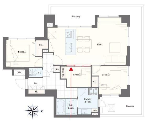 間取り：313004686042