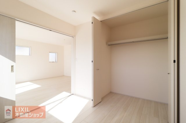 【収納】現地完成写真。しっかり収納がついております！