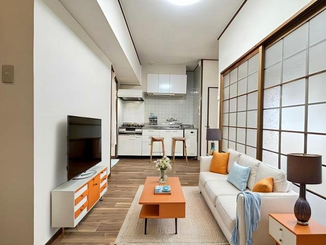 全室フローリングの部屋で床のリフォームは不要です◎