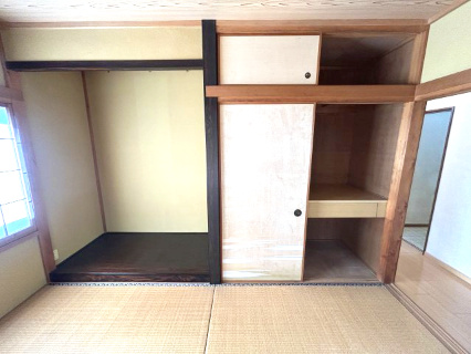 1階　和室（6帖）収納・床の間