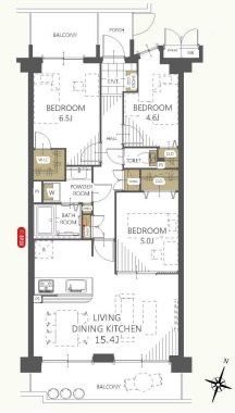 間取り：312001186412