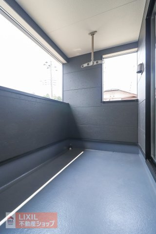 天候や風の影響を受けにくい「インナーバルコニー」です。