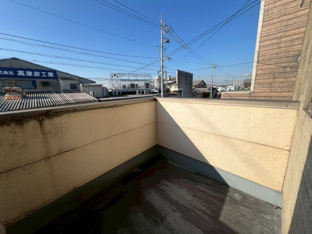 2階西側ルーフバルコニー