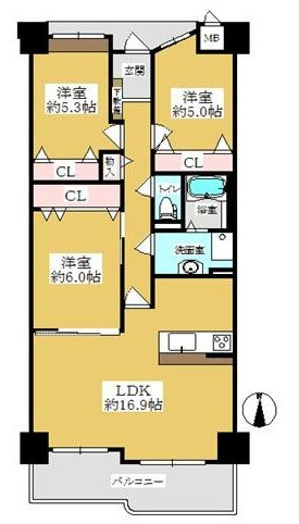 間取り：328000604148