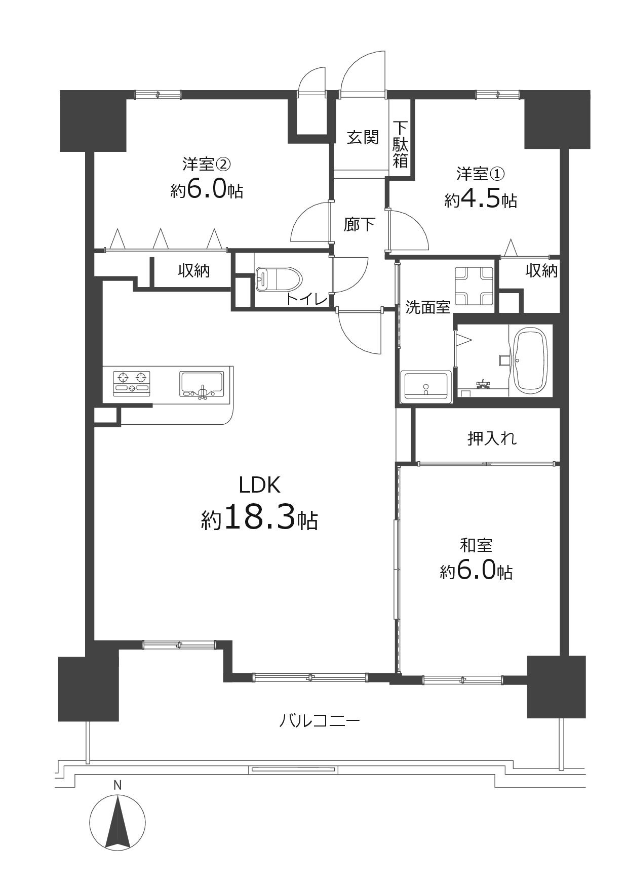 間取り：323000483638