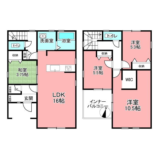 間取り：323000438026