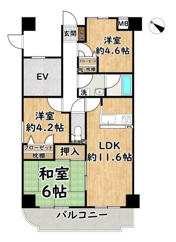 間取り：328000619562