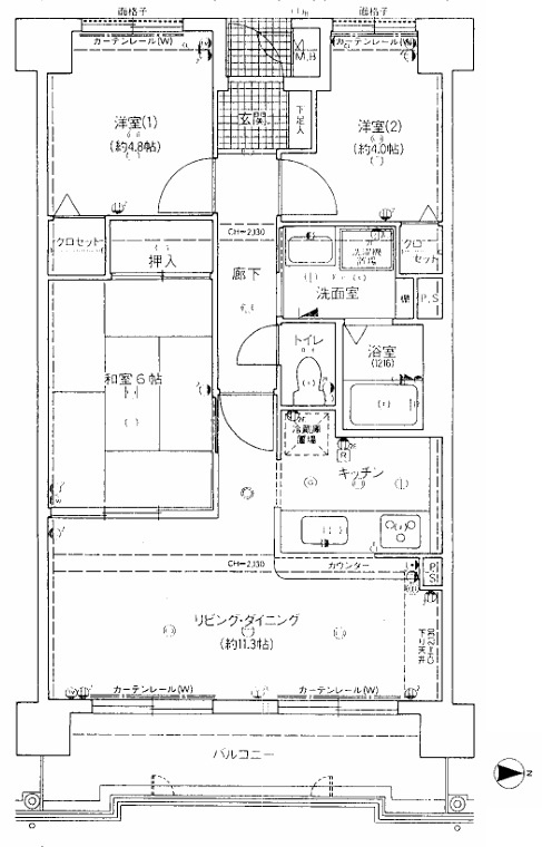 間取り：328000598060