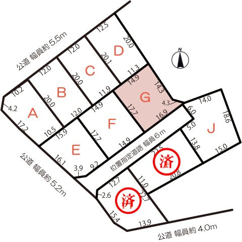 区画図：321000076243