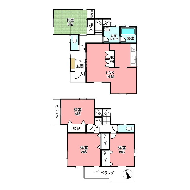 間取り：323000445312