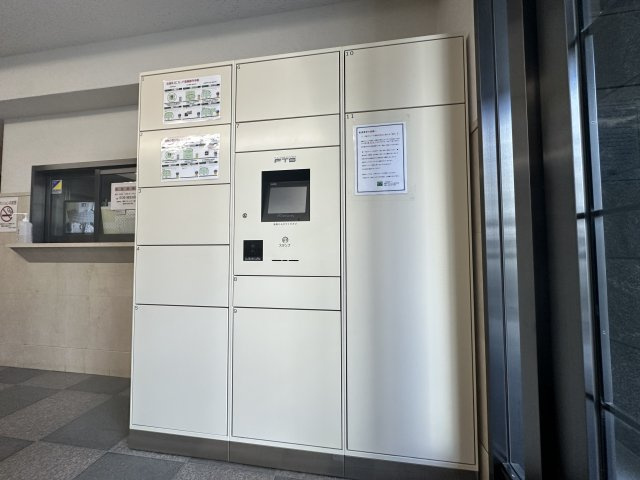 不在時にもあると大変便利な宅配ボックスを完備。