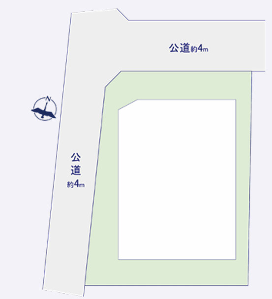 角地にて開放感があります