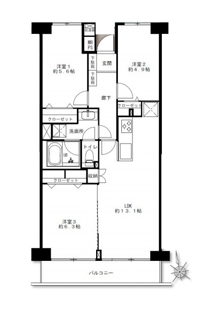 間取り：311002310593