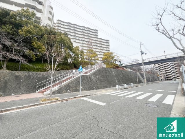 車通りの少ない前面道路！　