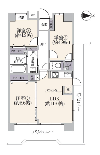 間取り：313004727162