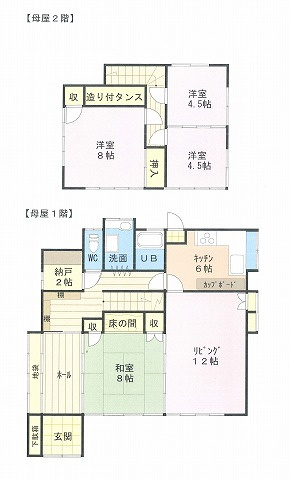 門扉を入ると素敵なプライベート空間があります。　軒が広く出ているので、お昼寝などもいいですね
