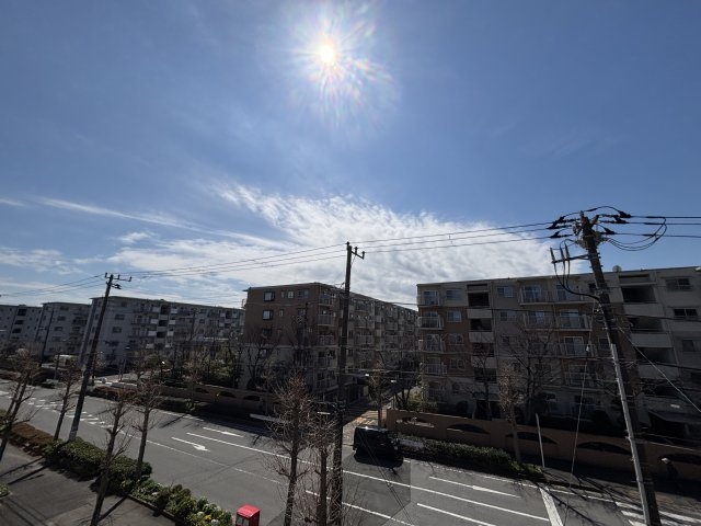 バルコニーからの眺望です