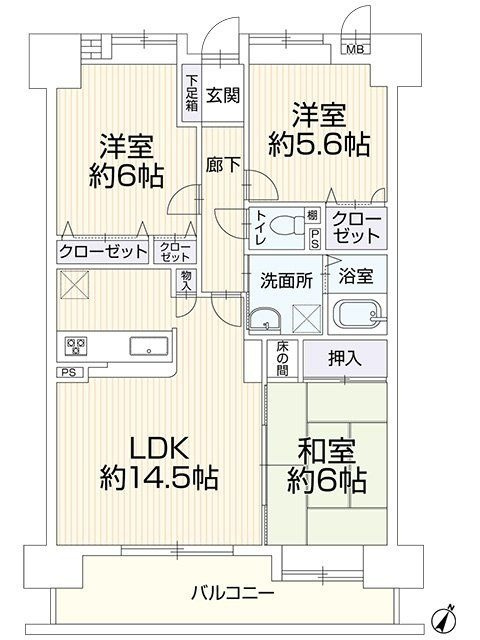 間取り：340000310536