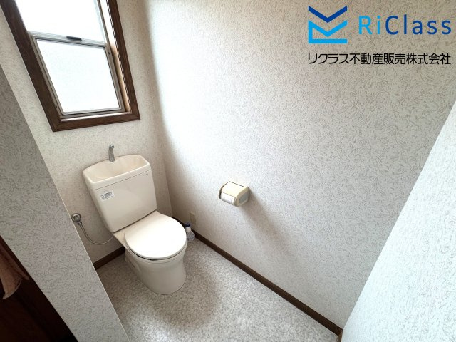 2階トイレです