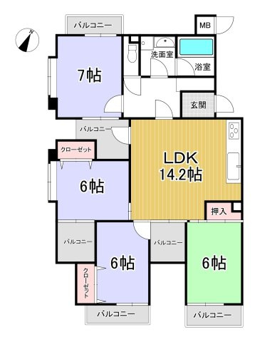 間取り：323000480849