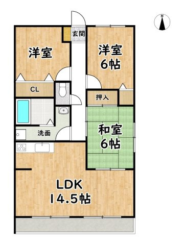 間取り：328000639277