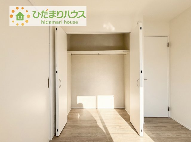 大容量のクローゼット完備！