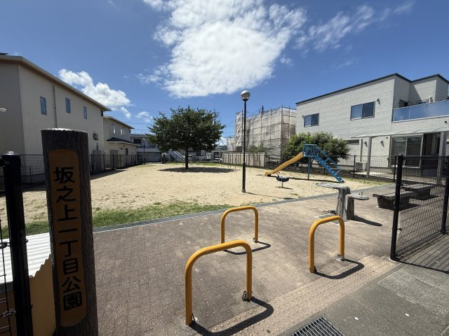 北側には公園があります(* ▽ )