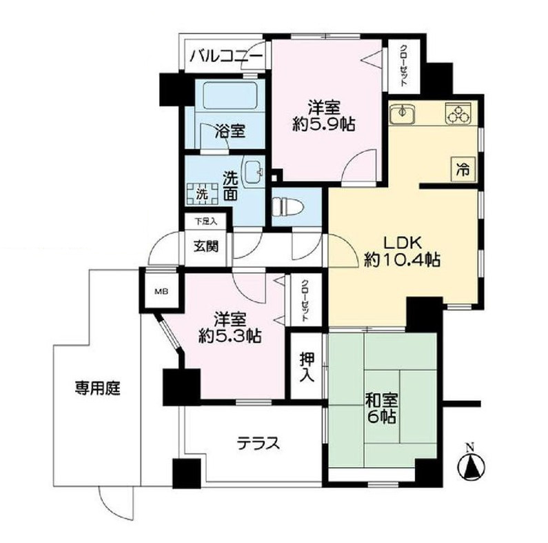 間取り：328000651835