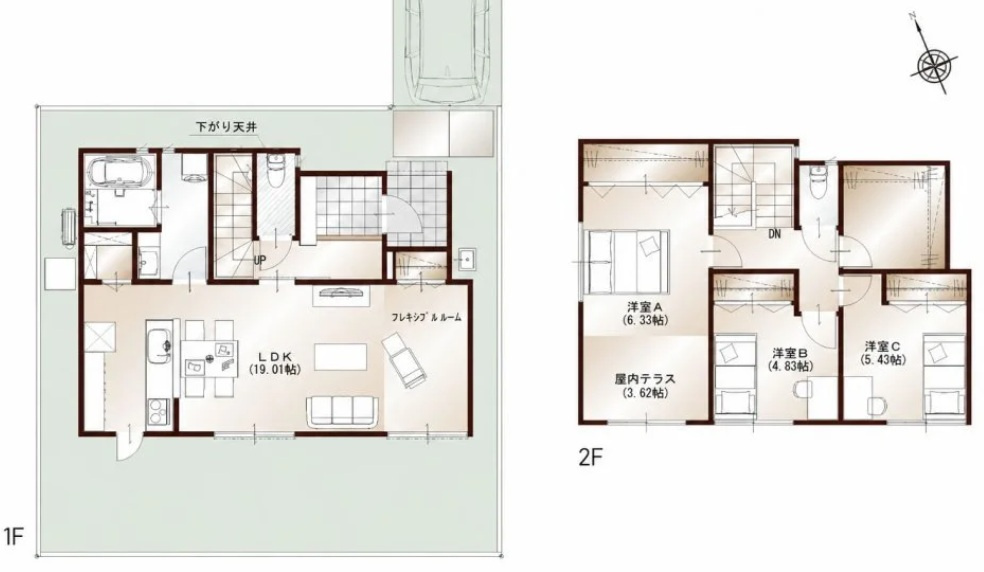 間取り：328000677302