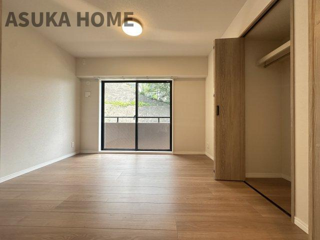 全室バルコニーに面しているのでどのお部屋も明るく居室としての過ごしやすさ◎