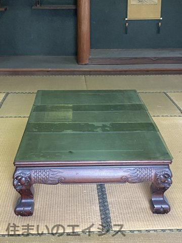 紫檀のテーブルです