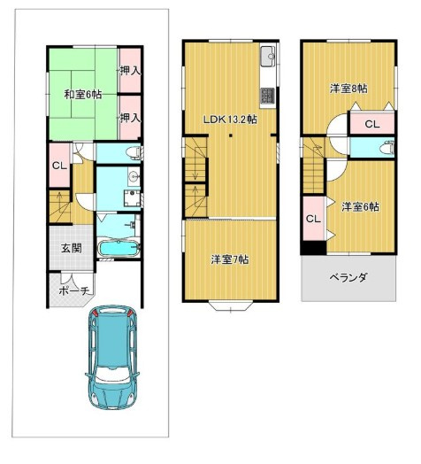 間取り：326000259404