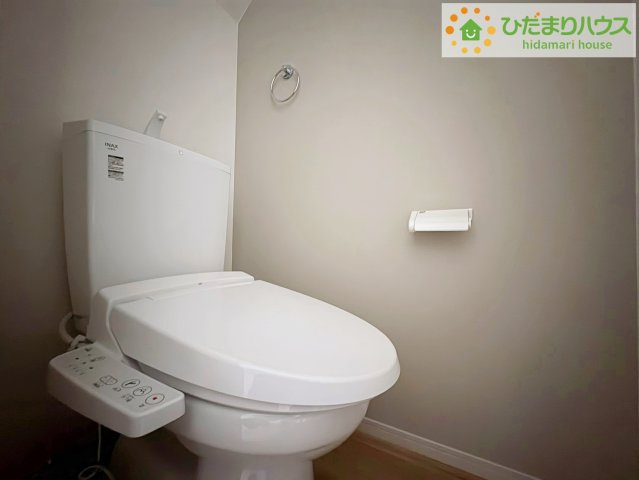 トイレは1F、2F共に完備！取り合いになることがありませんね(^^)/