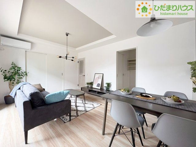 家族の集まるLDKは広々17.5帖！贅沢な空間を演出！