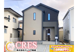  新築分譲　郡山市富田町大徳南第3H　全２棟-②　長期優良住宅 の外観