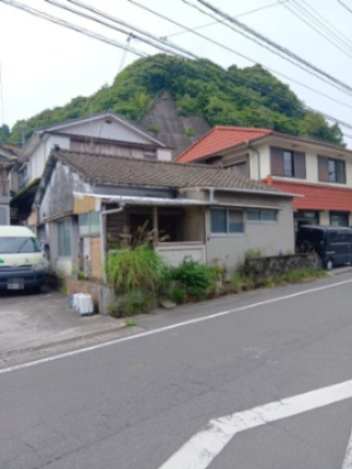 南側道路からの写真（南側土地）