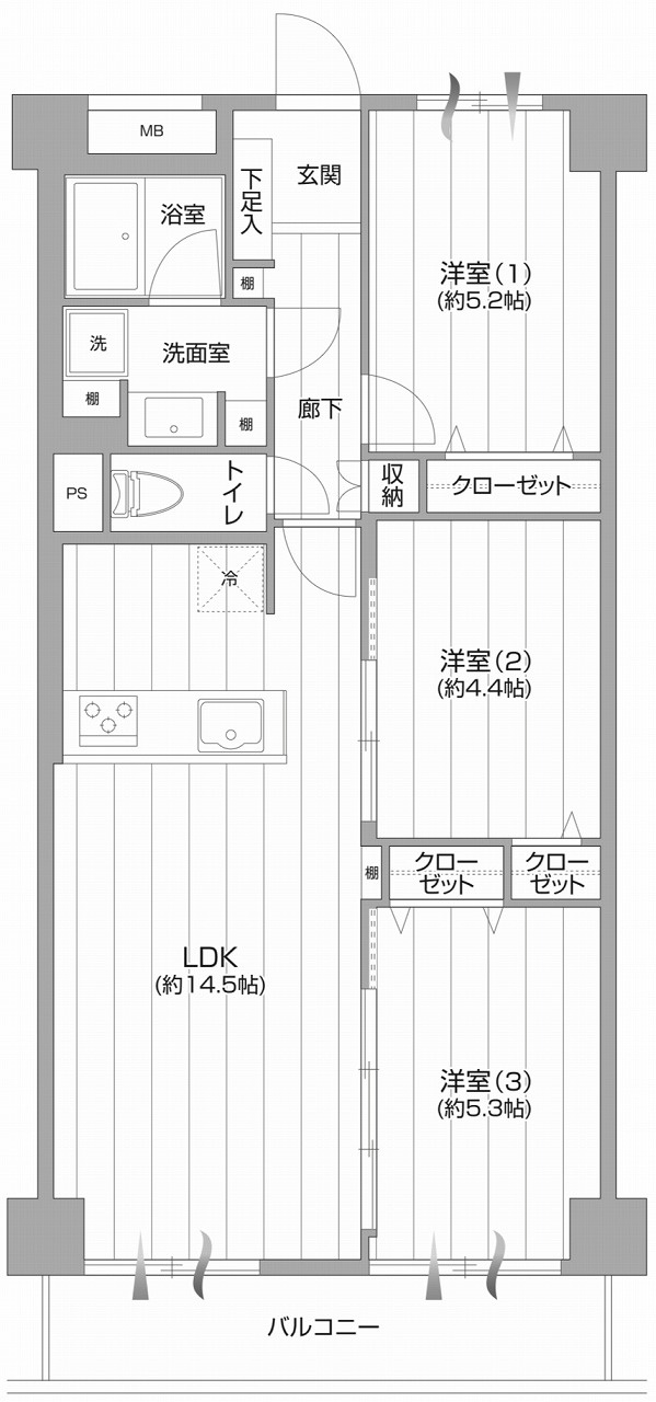 間取り：311002444092