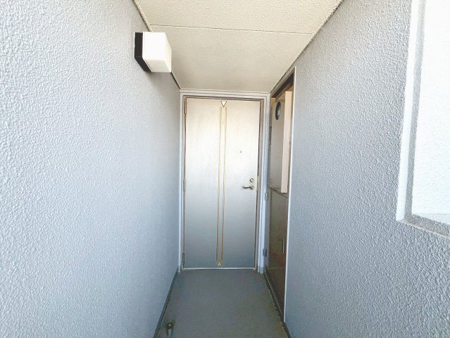 落ち着いた玄関です