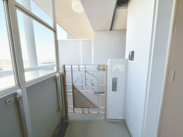 広々としたバルコニーです