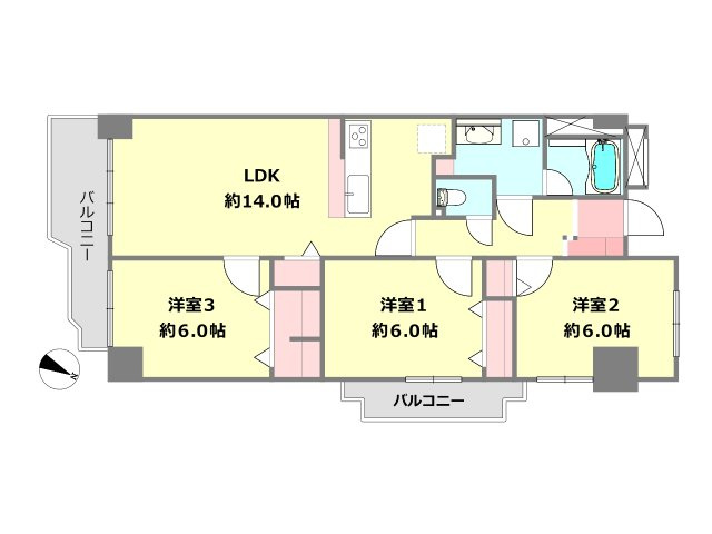 間取り：328000679854