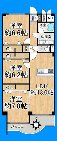 間取り：327002332099