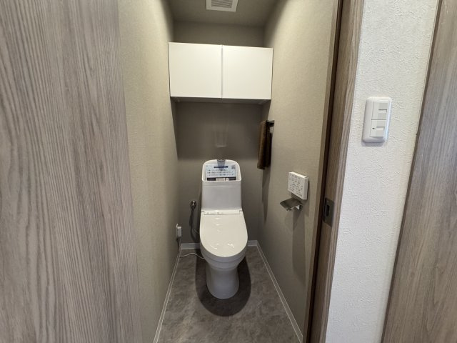 トイレもきれいです