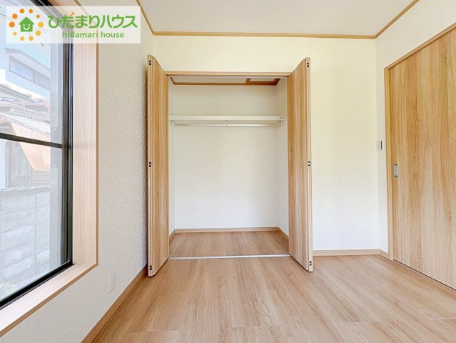 各居室にはしっかりと収納を完備！