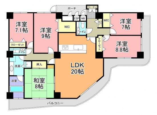 間取り：308000163004