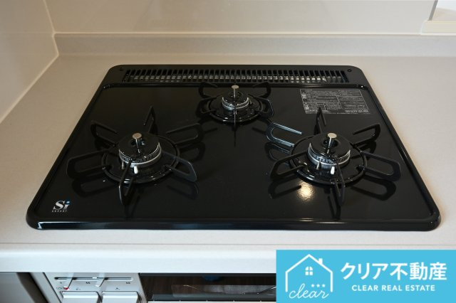 三口コンロで家事効率アップ！