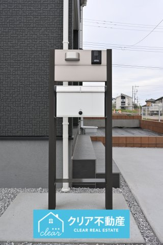 ダイヤル付きポストで安心