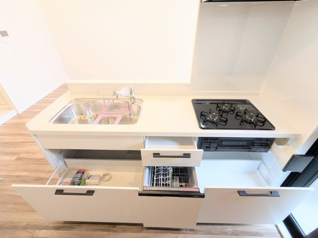 ～食器洗浄乾燥機付のキッチン写真～