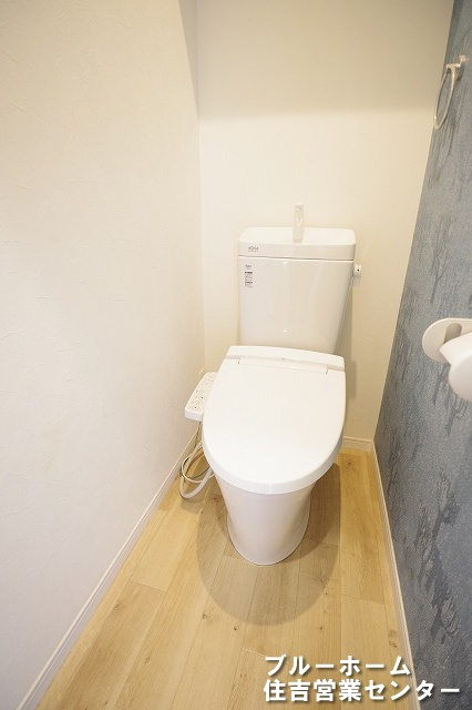 トイレは1階と2階にあるので朝の忙しい時間も混みにくいです！