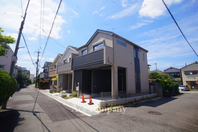 B号棟角地☆【前面道路：南側幅員約4.1ｍ×東側幅員約4.1ｍ】